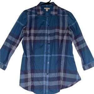 Women Vintage Burberry Shirt